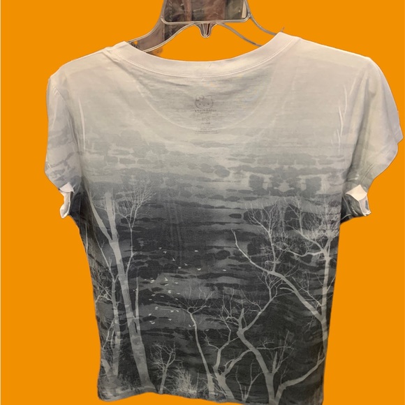 Hello Kitty short sleeve, scoop neck Halloween t shirt - Picture 2 of 5